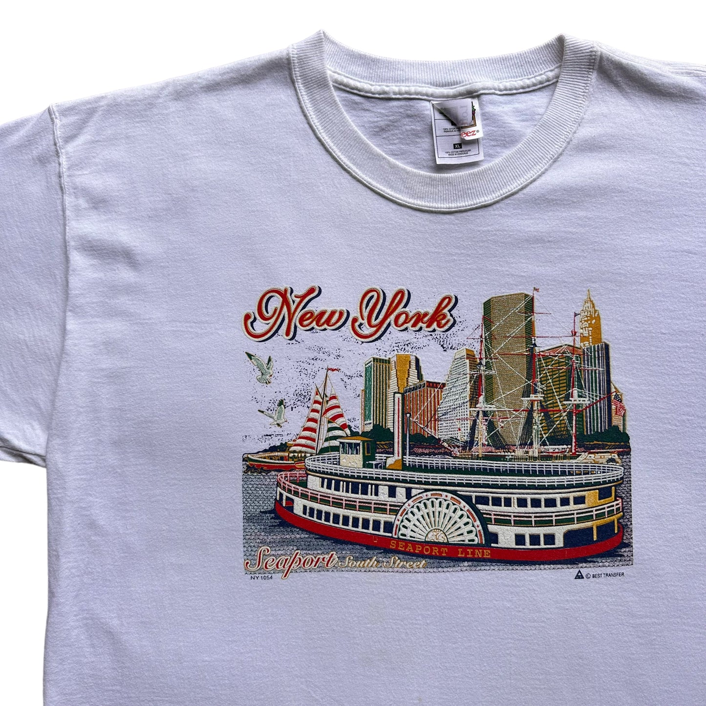 New york south street sea port tee XL