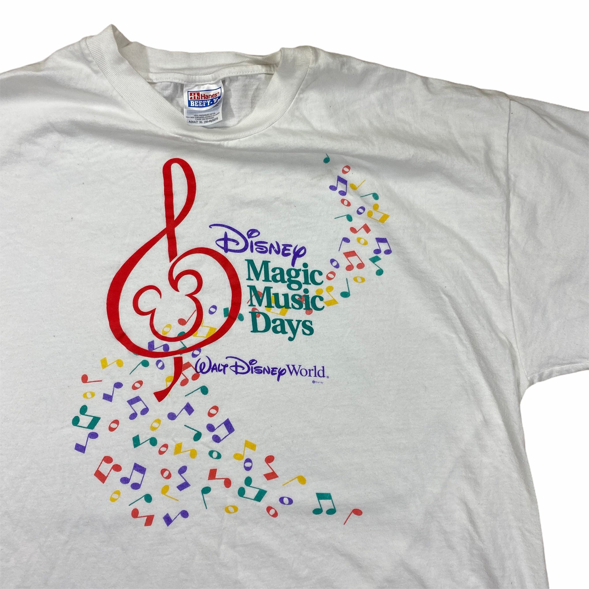 90s Disney Music T-Shirt XL