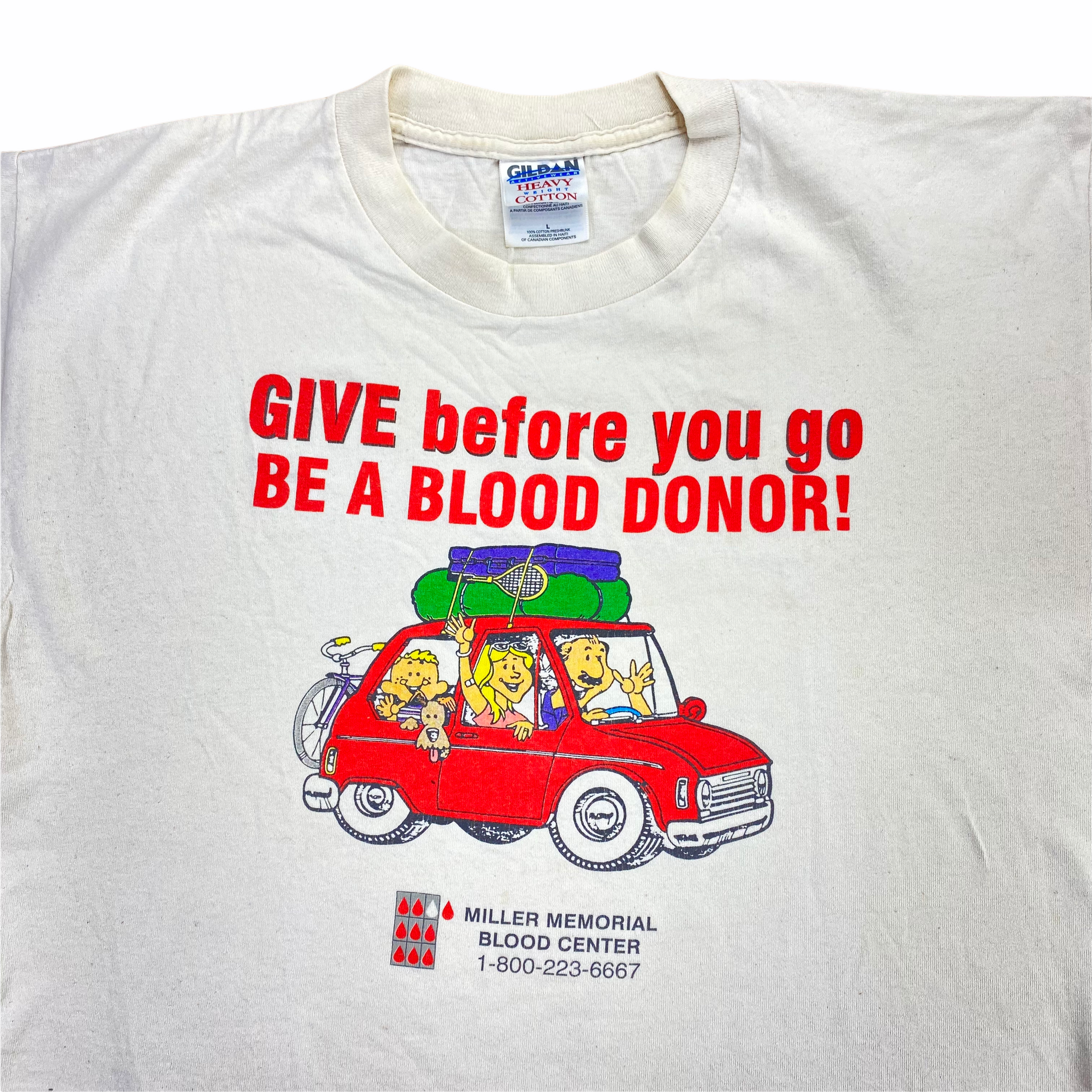 Blood donor tee Large