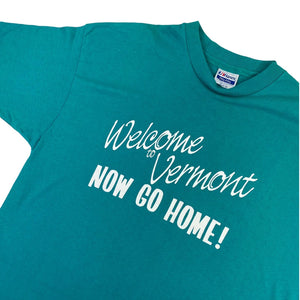 Welcome to Vermont tee XL