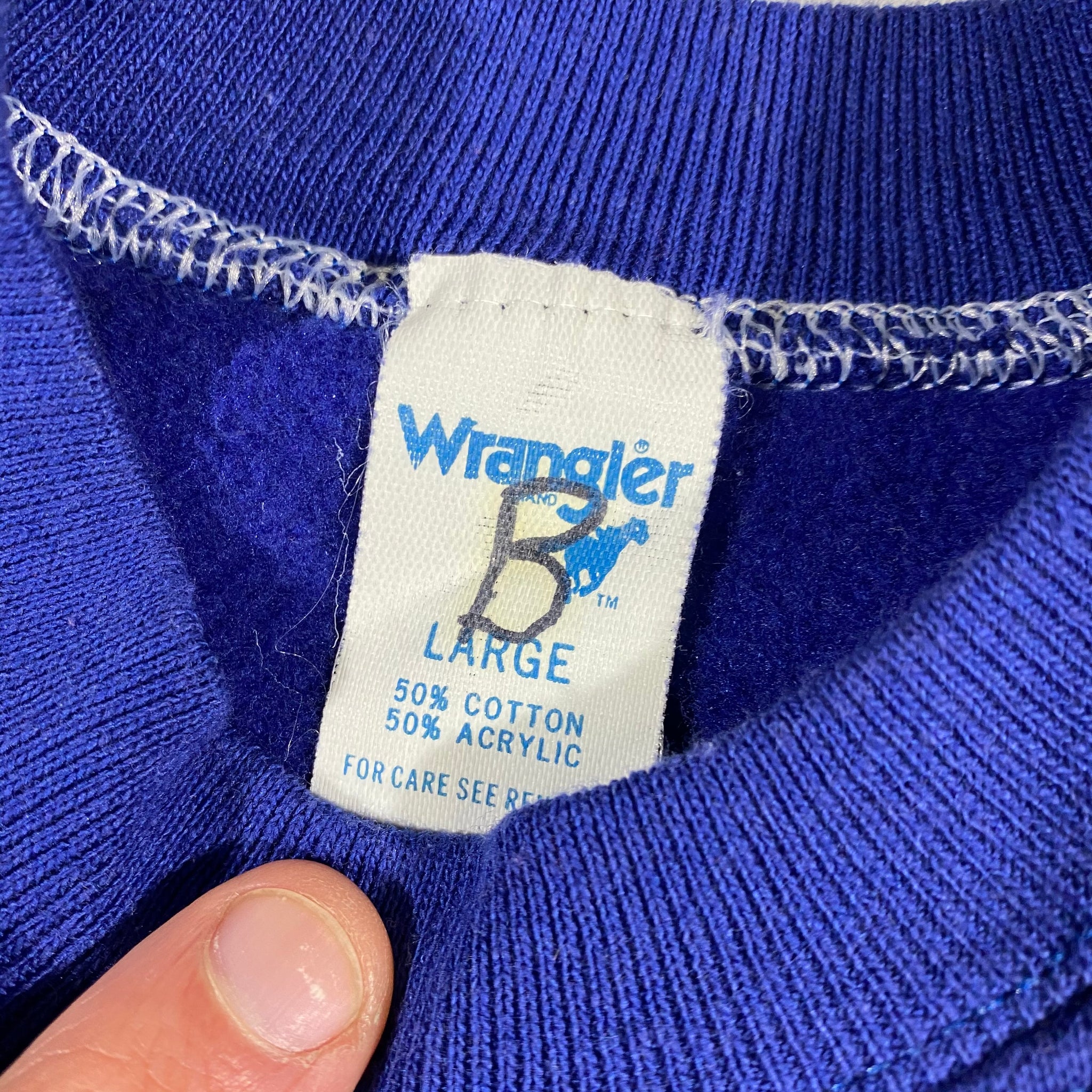 80s Wrangler sweatshirt S/M fit
