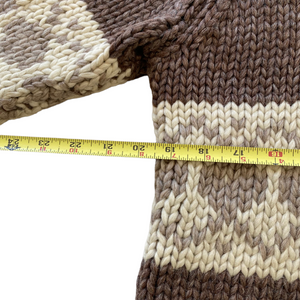 70s Cowichan sweater. Medium