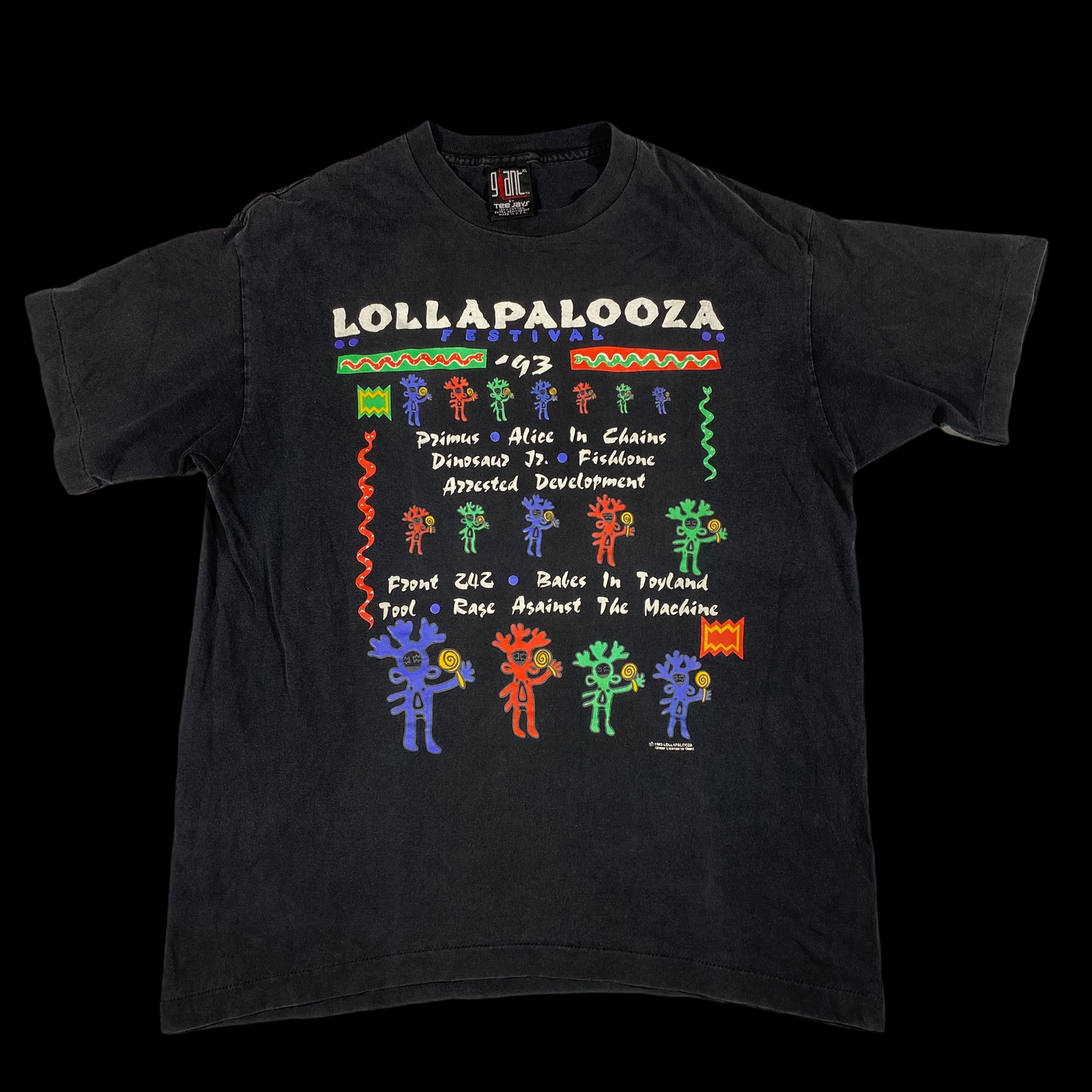 1993 Lollapalooza tee. XL – Vintage Sponsor 1993 Lollapalooza tee. XL – Vintage Sponsor