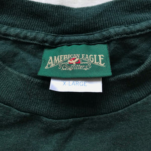90s American eagle gold tee XL