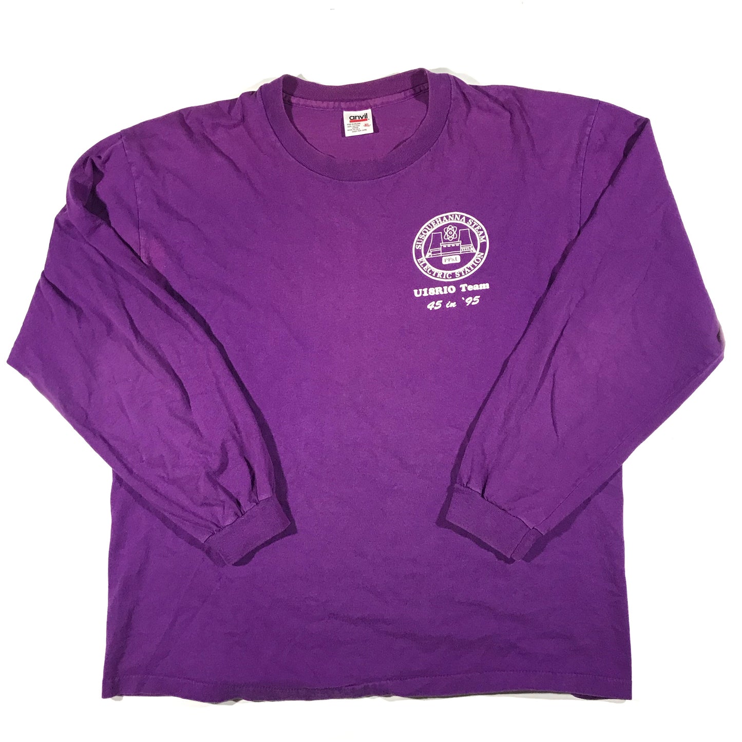 1995 Nuclear power plant longsleeve tee. XL