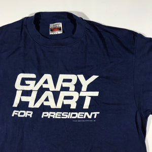 80s Gary hart president tee. L/XL