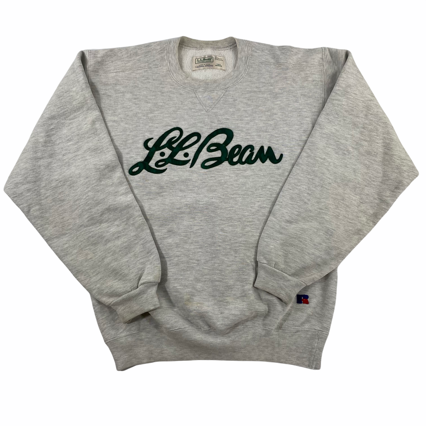 90s LL Bean Russell crewneck medium tall