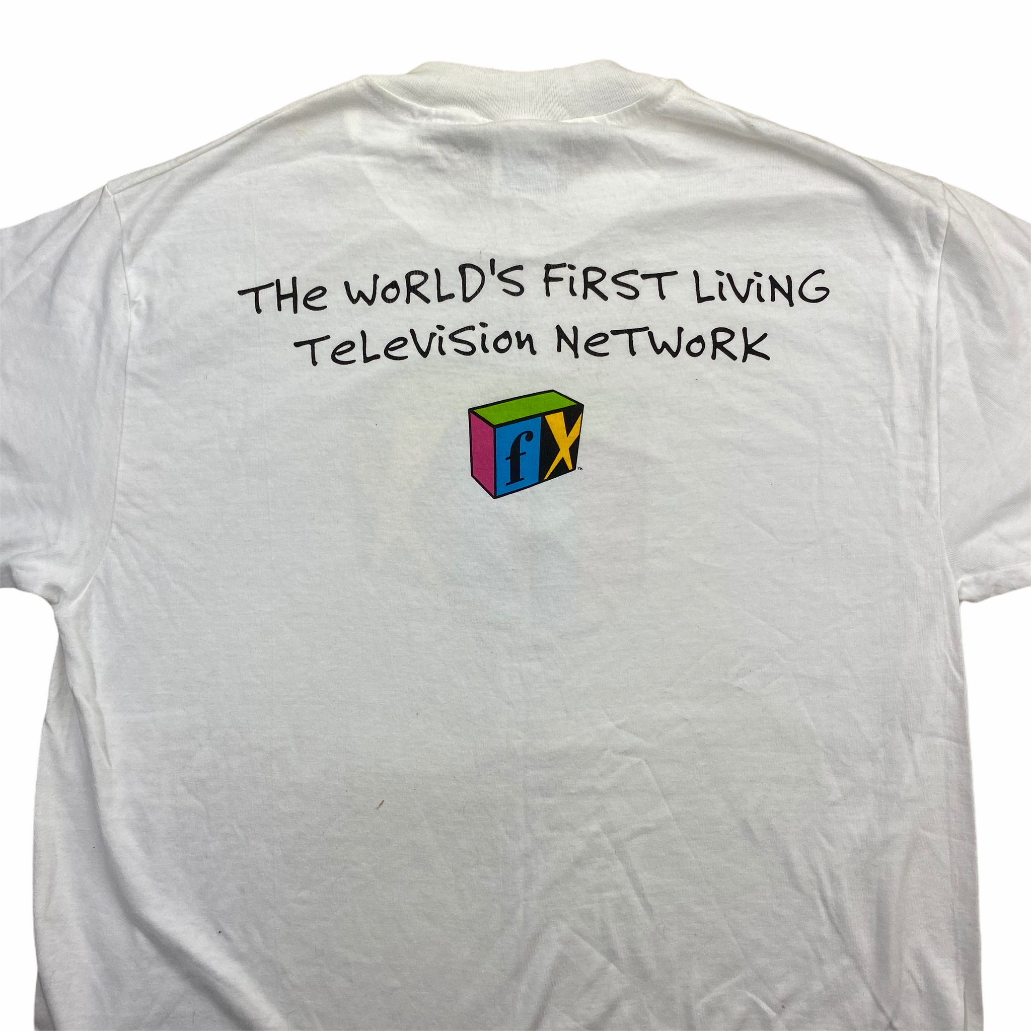 90s FX Network T-Shirt Large