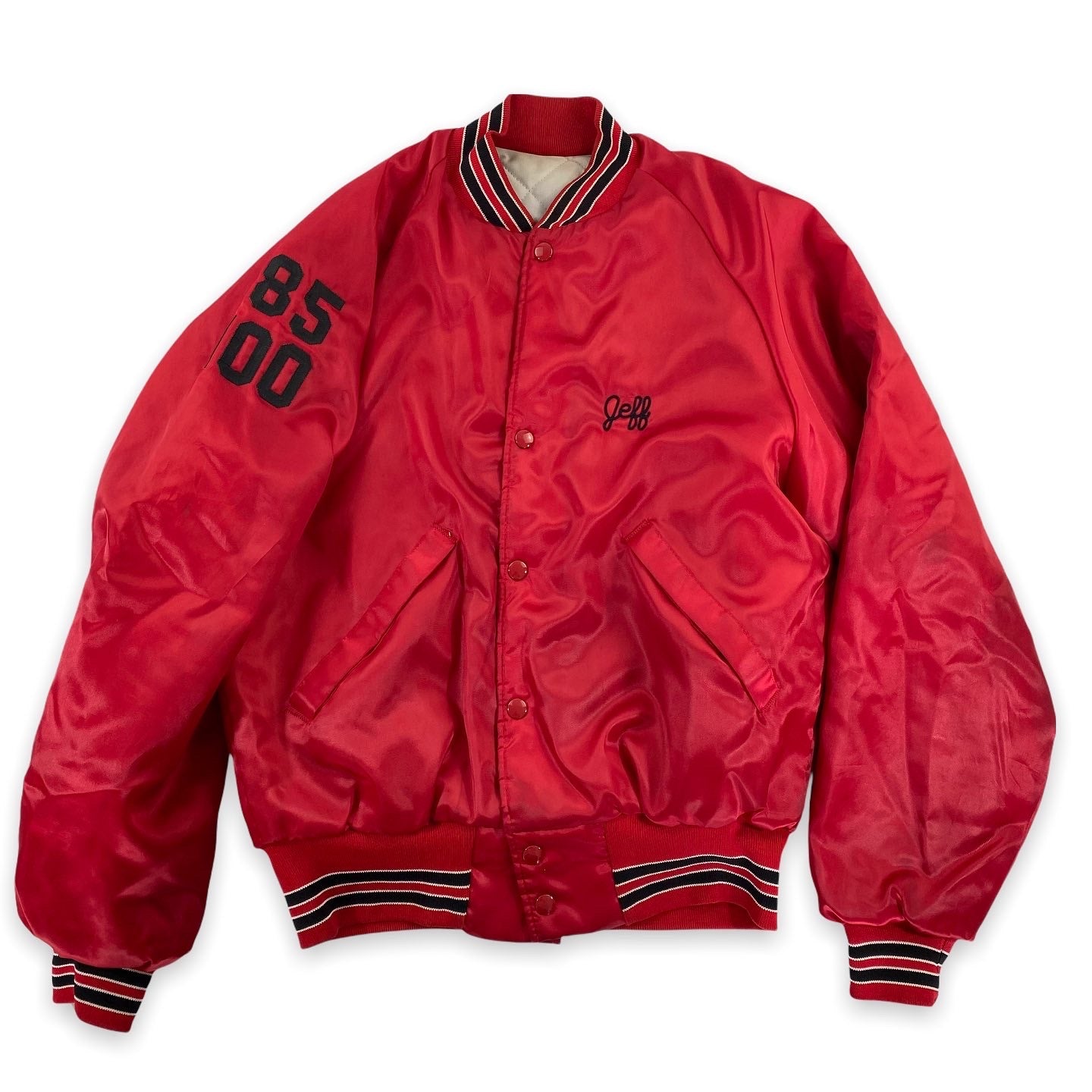 90s Satin wrestling jacket. S/M