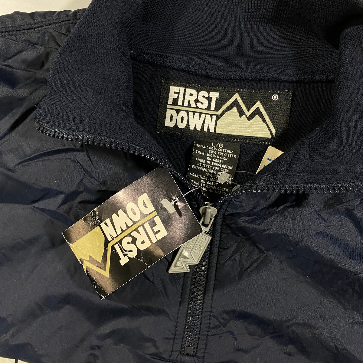 First Down Chain First down 1/4 zip. large – Vintage Sponsor