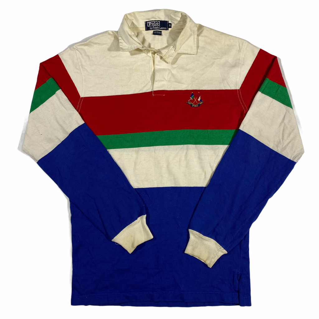 Polo ralph lauren 1987 cross flags rugby Small
