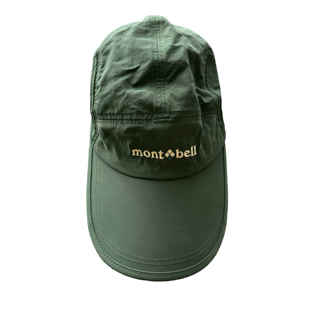 Montbell fishing hat with side sun blockers