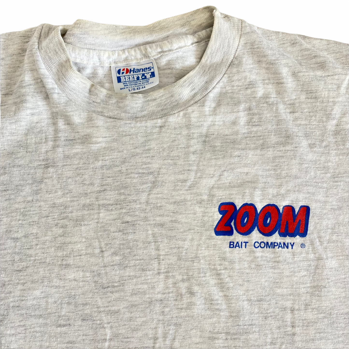 90s ZOOM bait company tee. large