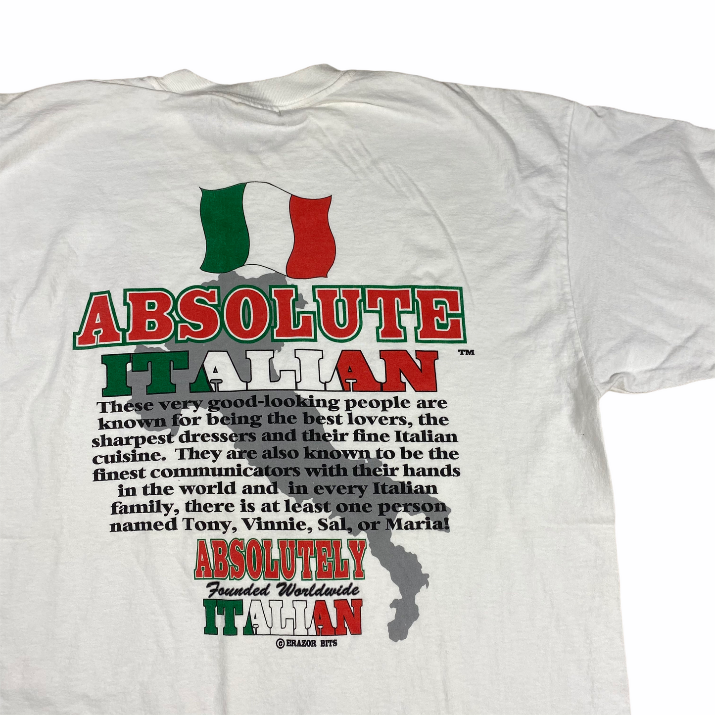 Y2K Absolute italian tee XL