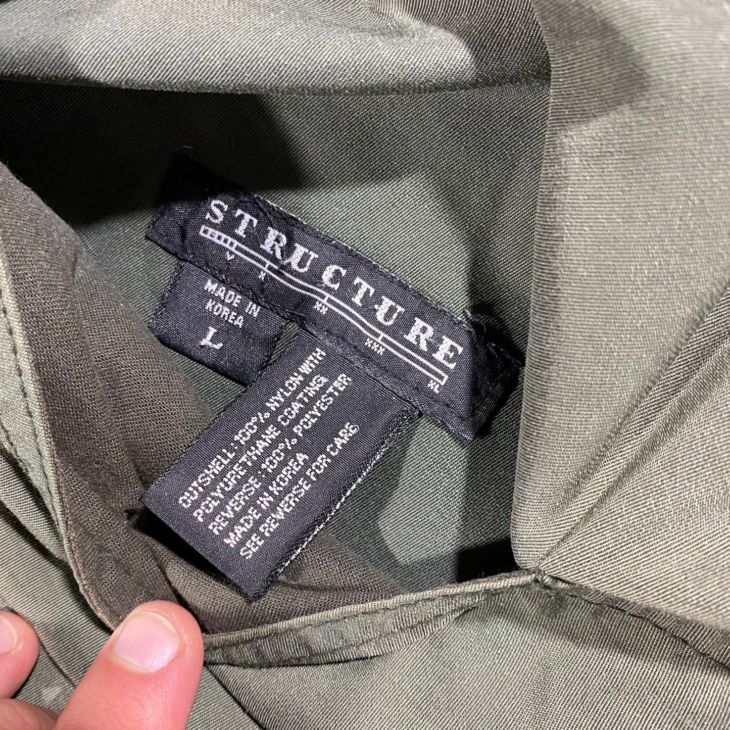 Structure anorak jacket XL fit