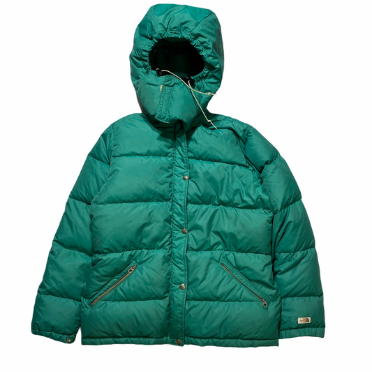 80s North face hood down jacket. wmns medium