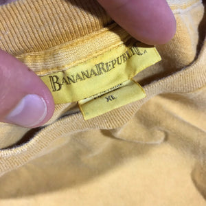 90s Banana republic pocket tee. made in usa XL