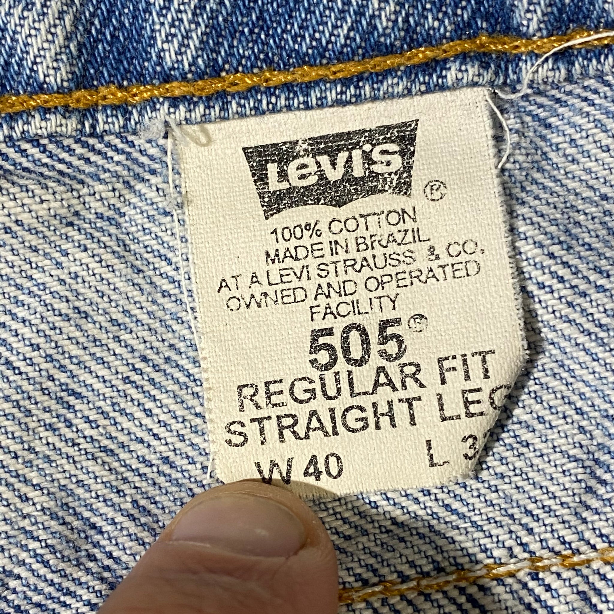 Levi’s 505 40/32