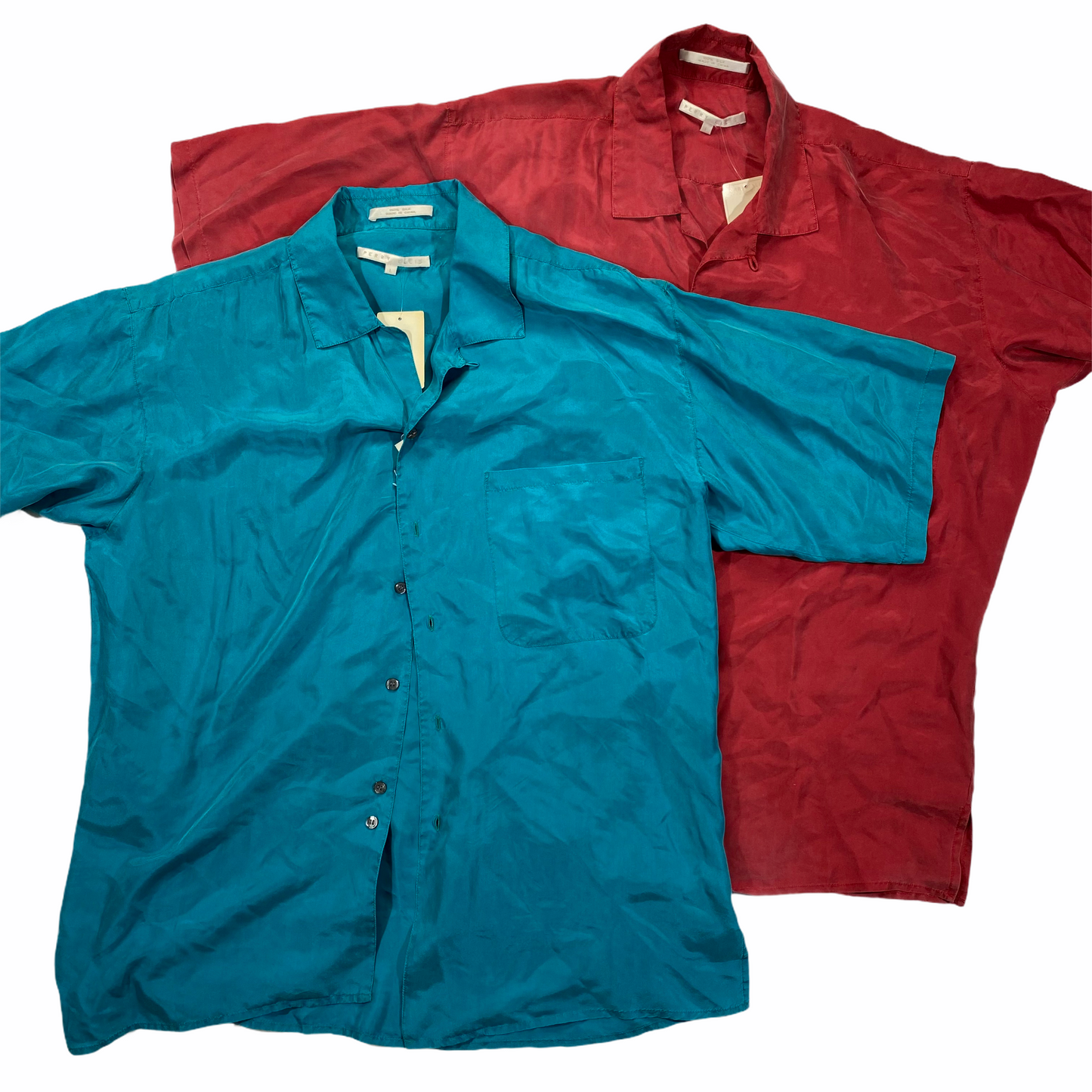 Silk Camp Shirts Large