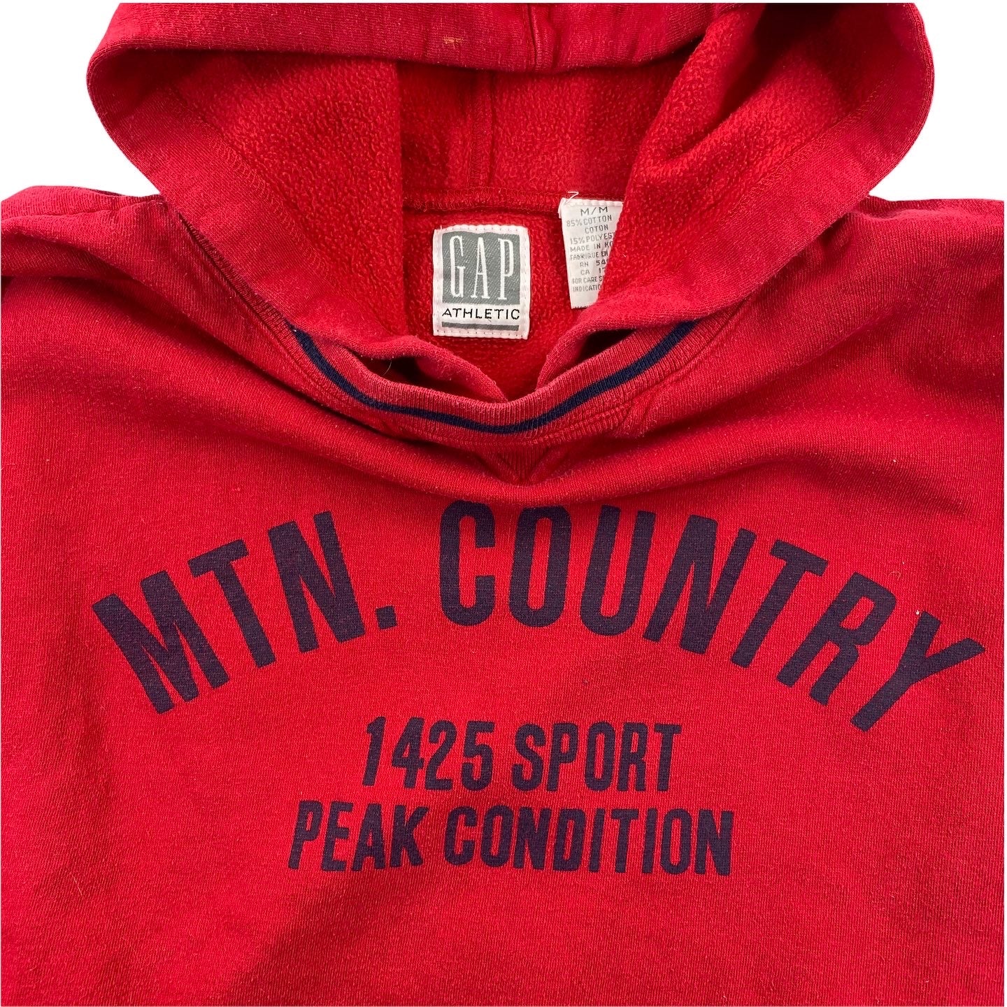 Gap Mtn Country hooded sweatshirt. medium