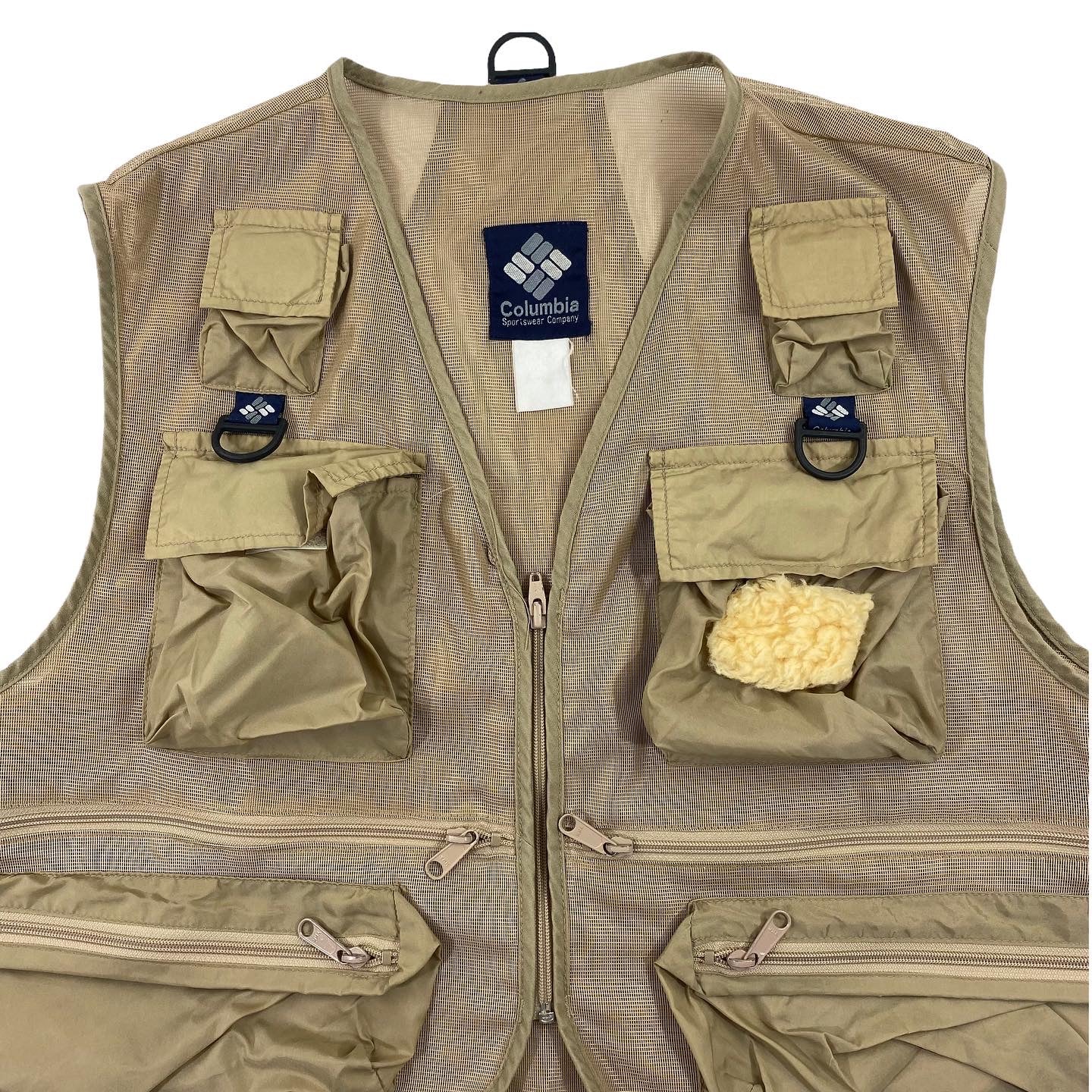 80s Columbia fishing vest. XL