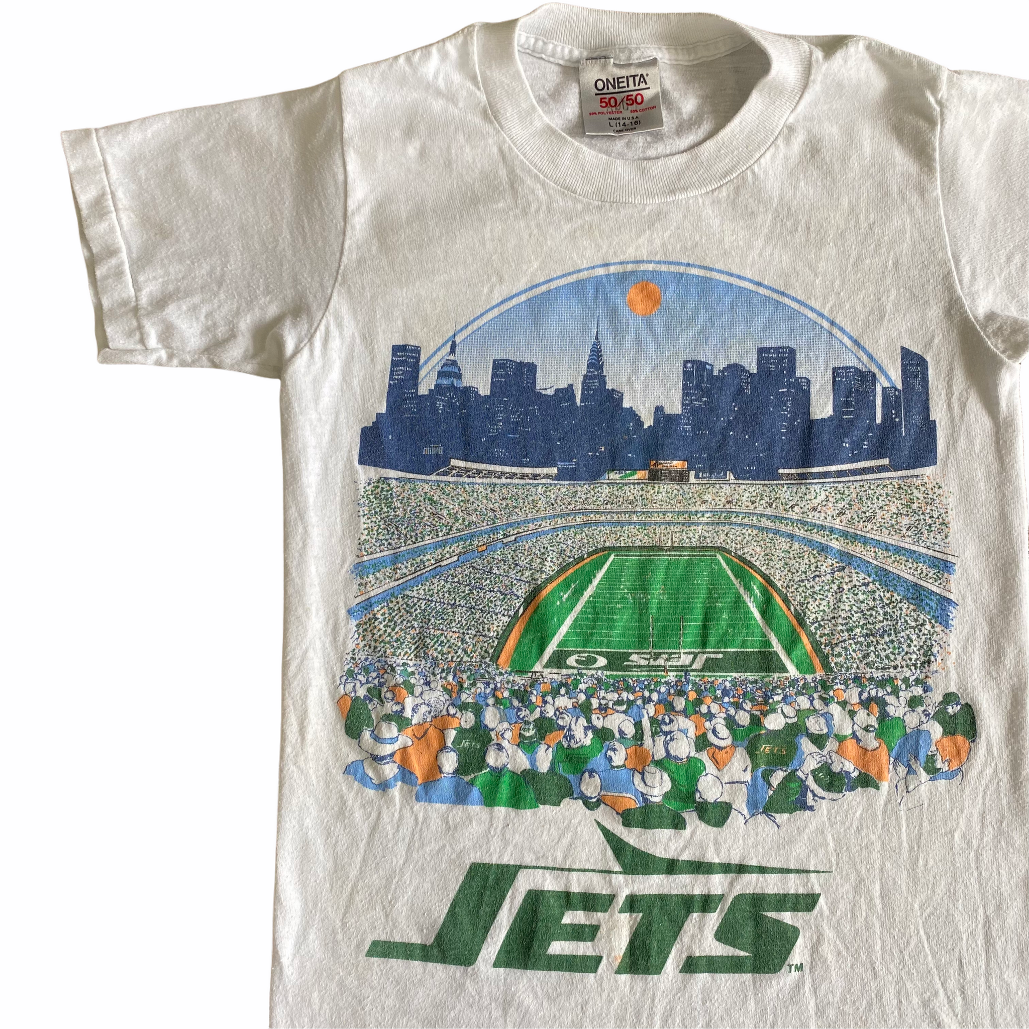 90s Jets tee. kids large.