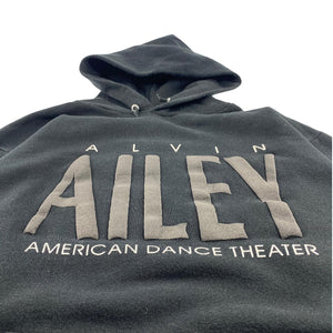 90s Alvin Ailey hooded sweatshirt puff print. S/M fit