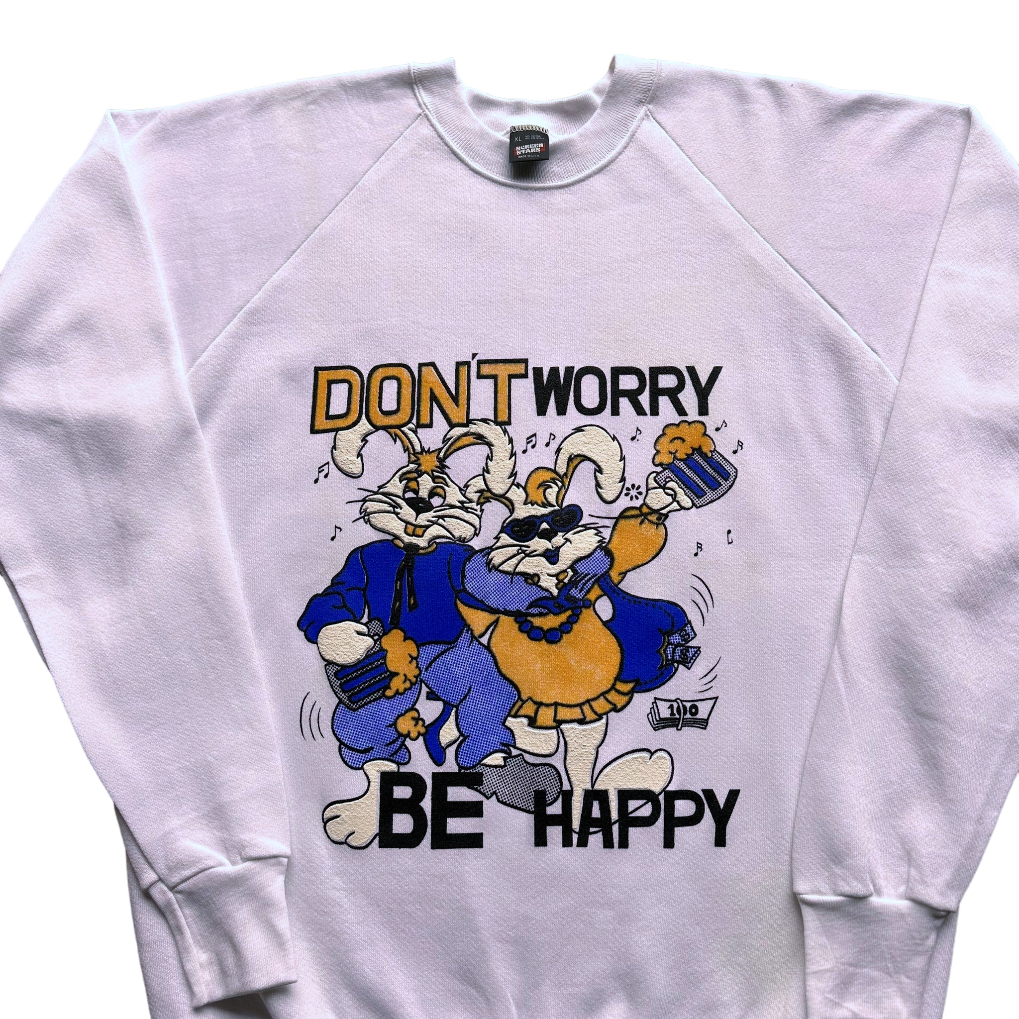 80s Don’t worry. be happy XL
