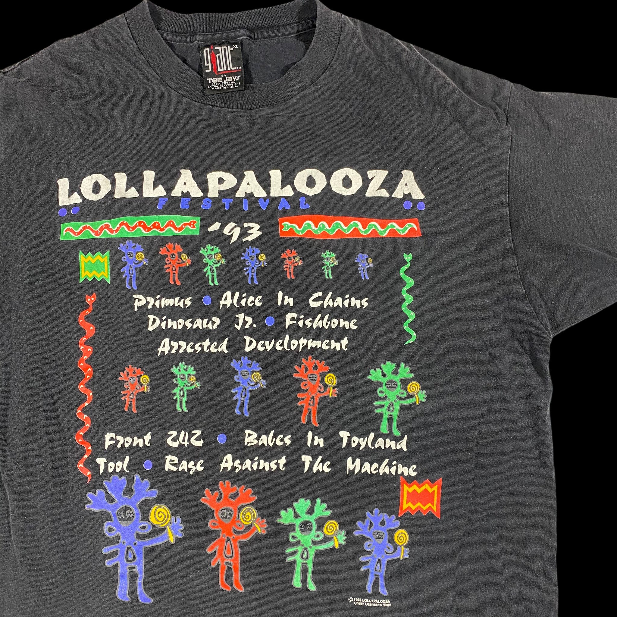 1993 Lollapalooza tee. XL