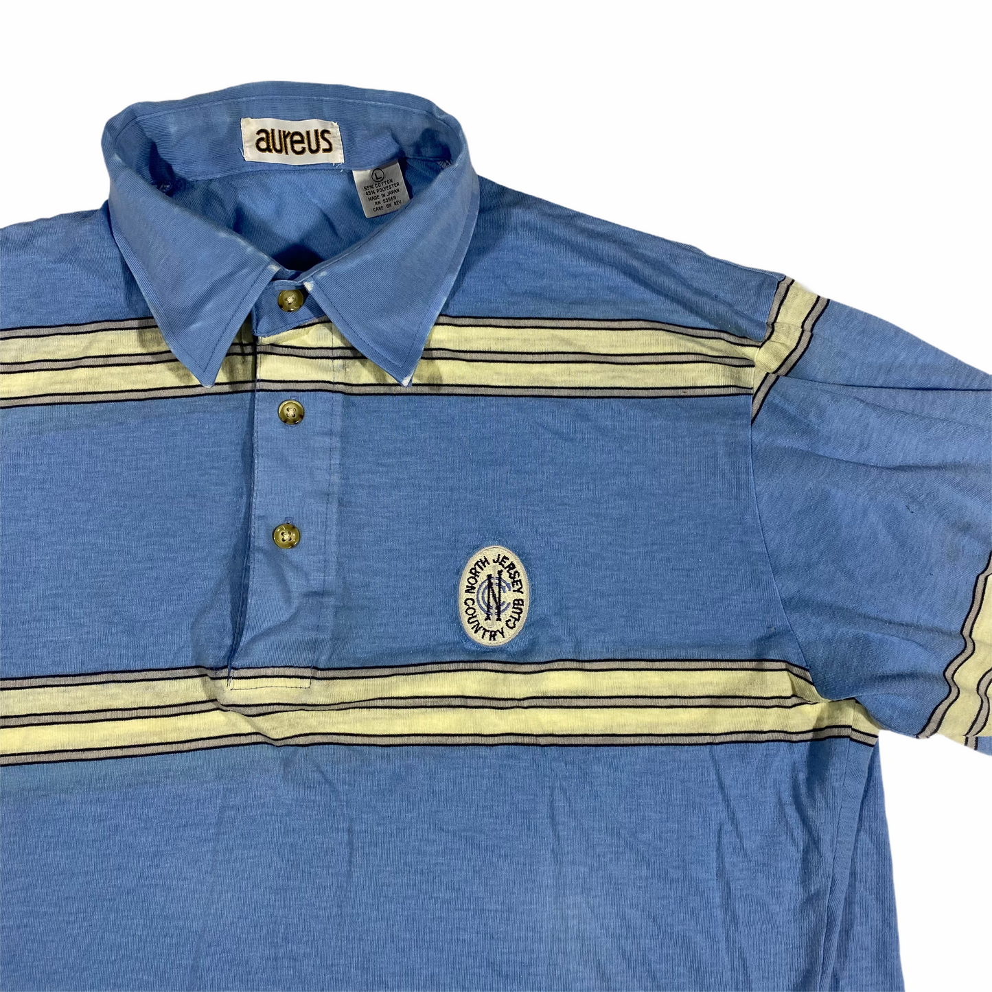 80s North jersey country club polo large