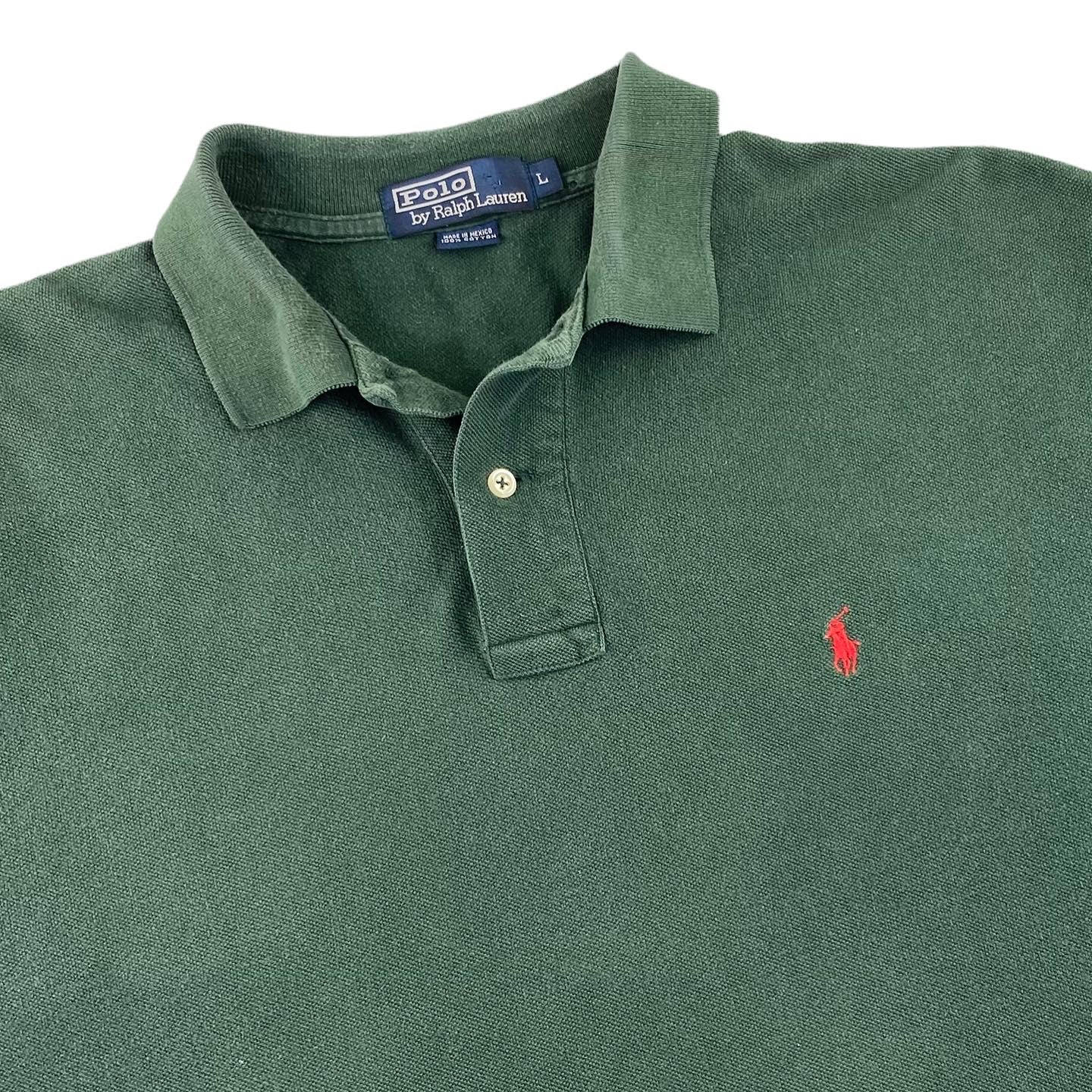 90s Polo ralph lauren polo shirt large