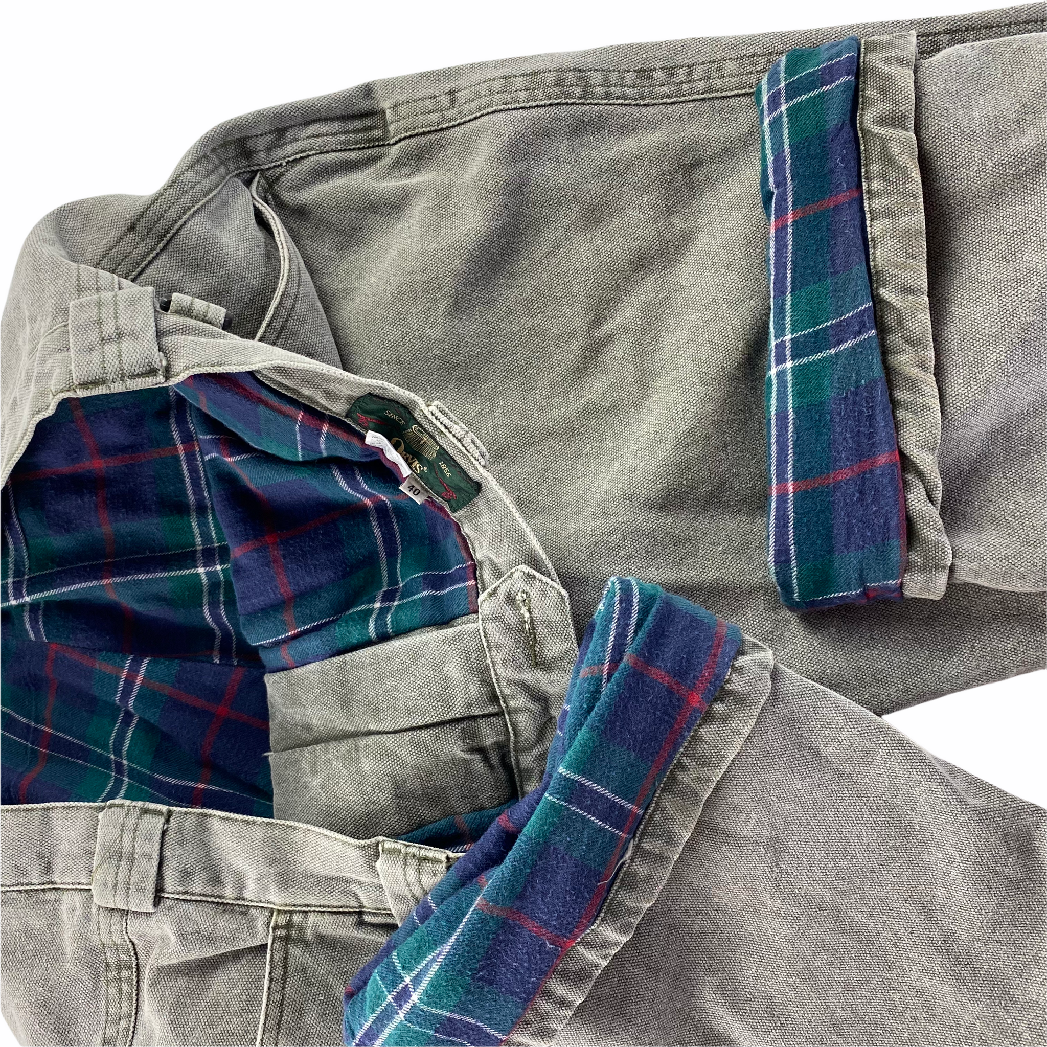 Orvis Heavyweight Fleece Lined Canvas Pants 40x32 – Vintage Sponsor