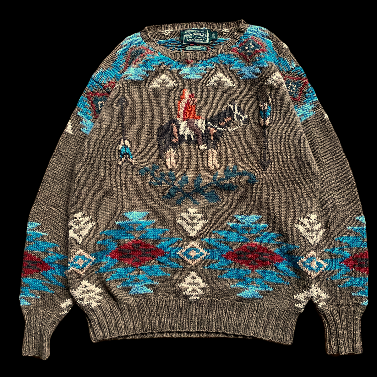 Polo country by Ralph lauren navajo cotton sweater. Medium 