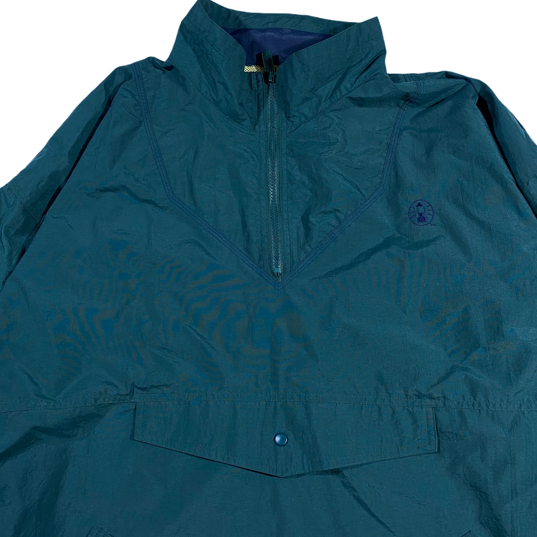 Coleman embroidered anorak light jacket. XL