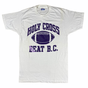 80s Holy cross/ beat boston college tee. Great condition M/L