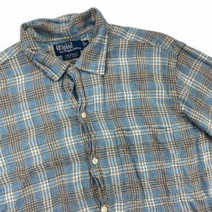 Polo ralph lauren caldwell linen button down shirt Small