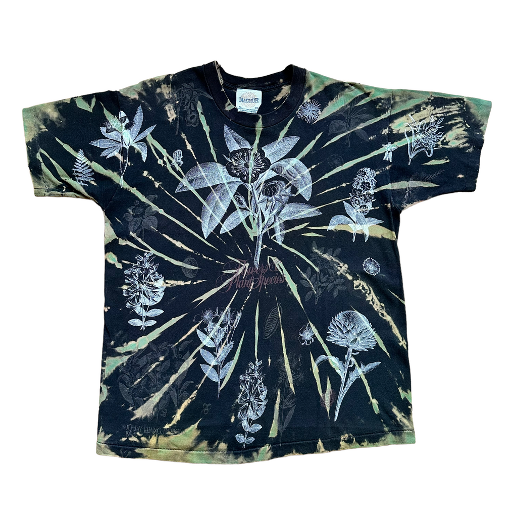 90s Flower and plant species tee XL
