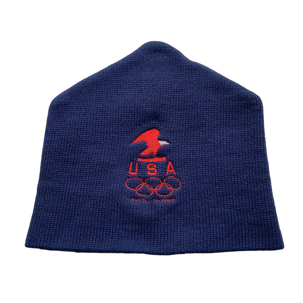 70s USPS olympic wool hat