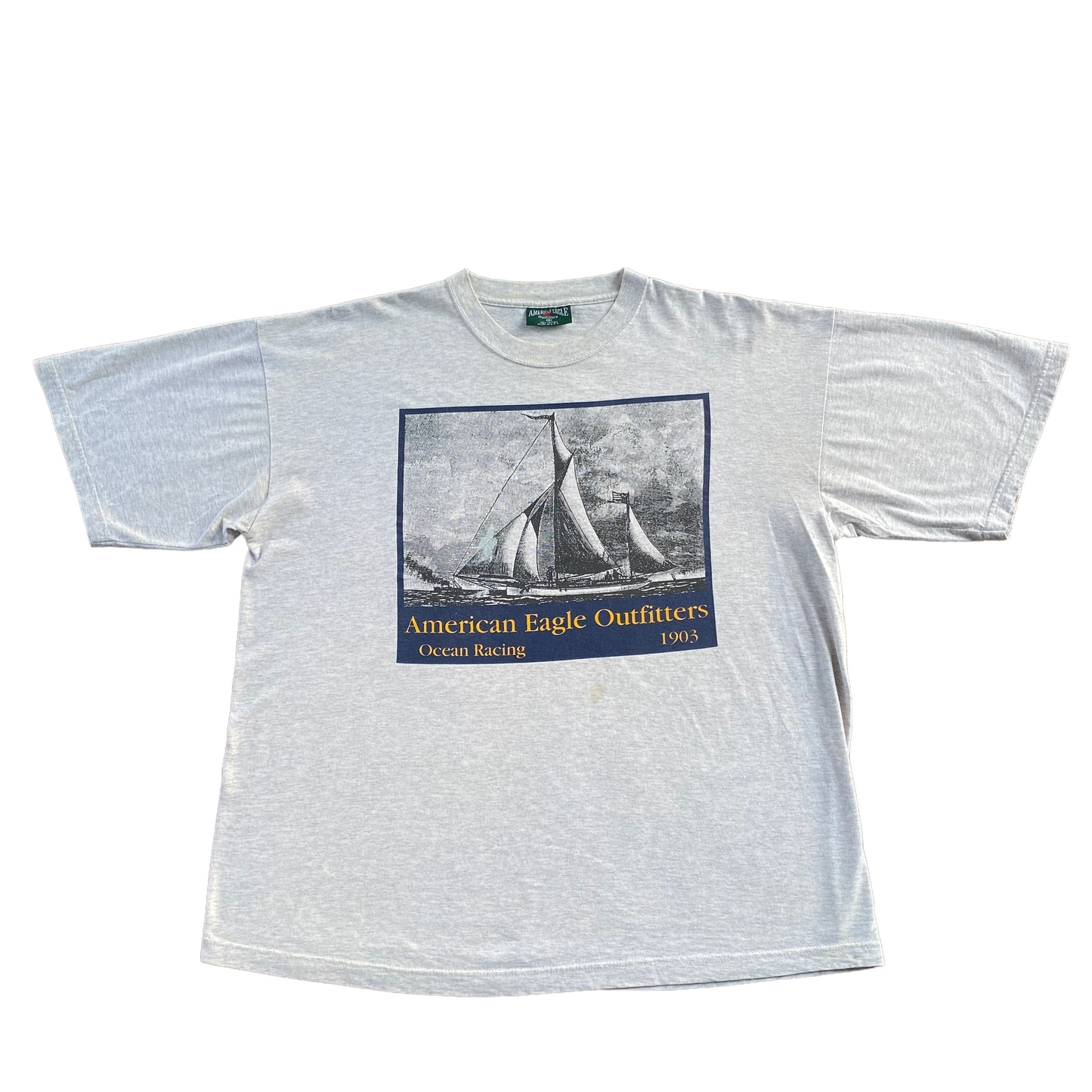 90s American eagle ocean racing tee XL