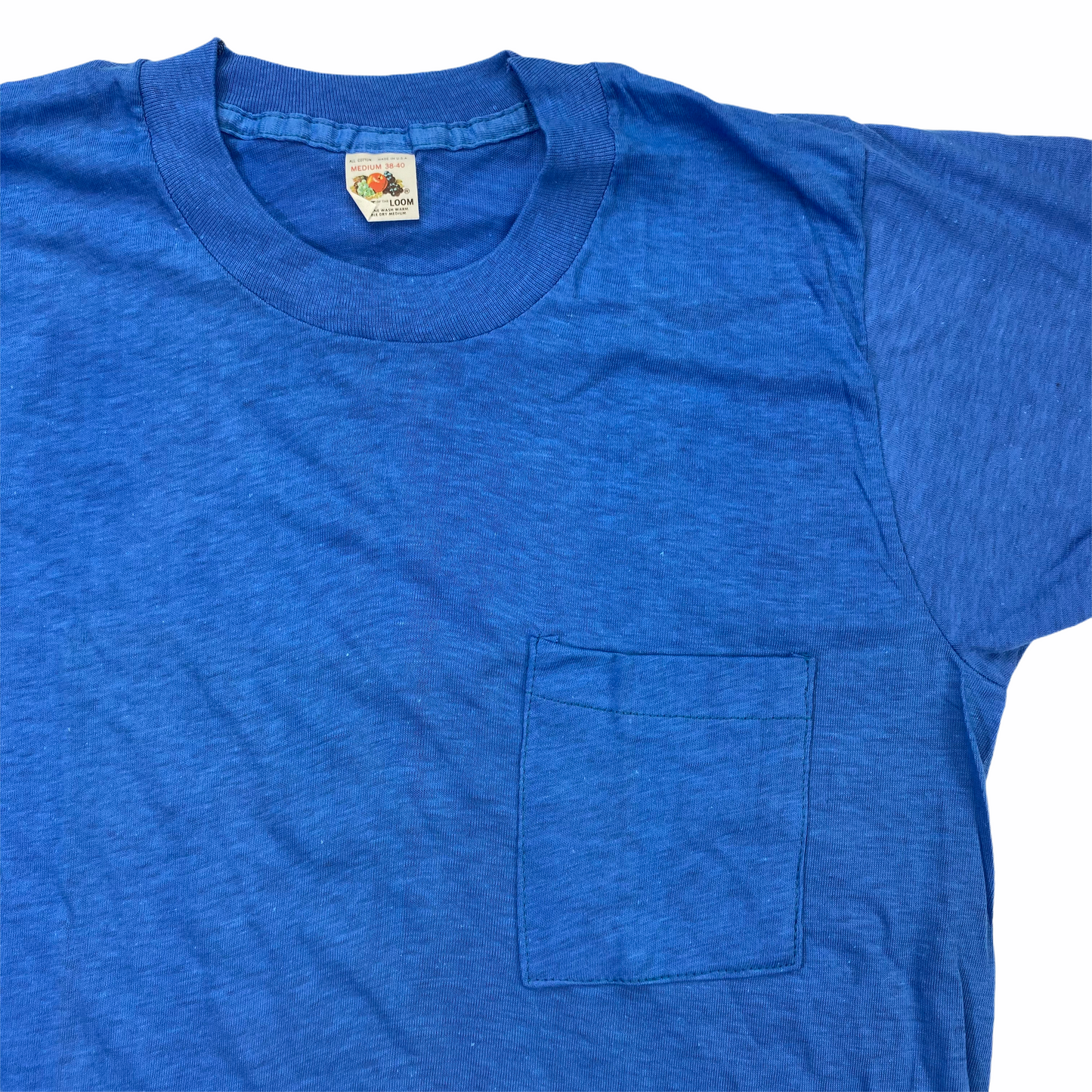 60s Fruit of the loom pocket tee Medium and large