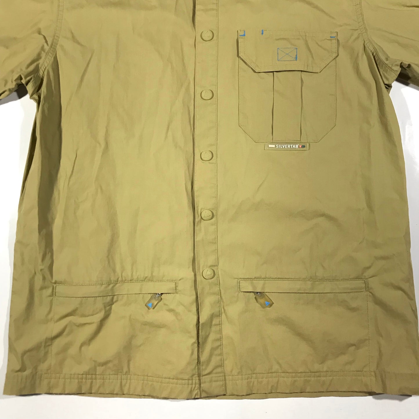 Y2K Silvertab Technical Shirt Large