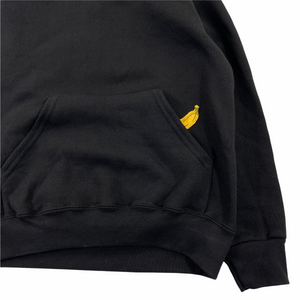 Vintage sponsor banana hooded sweatshirt. XS