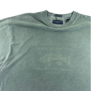 90s Abercrombie and fitch bass tee XL