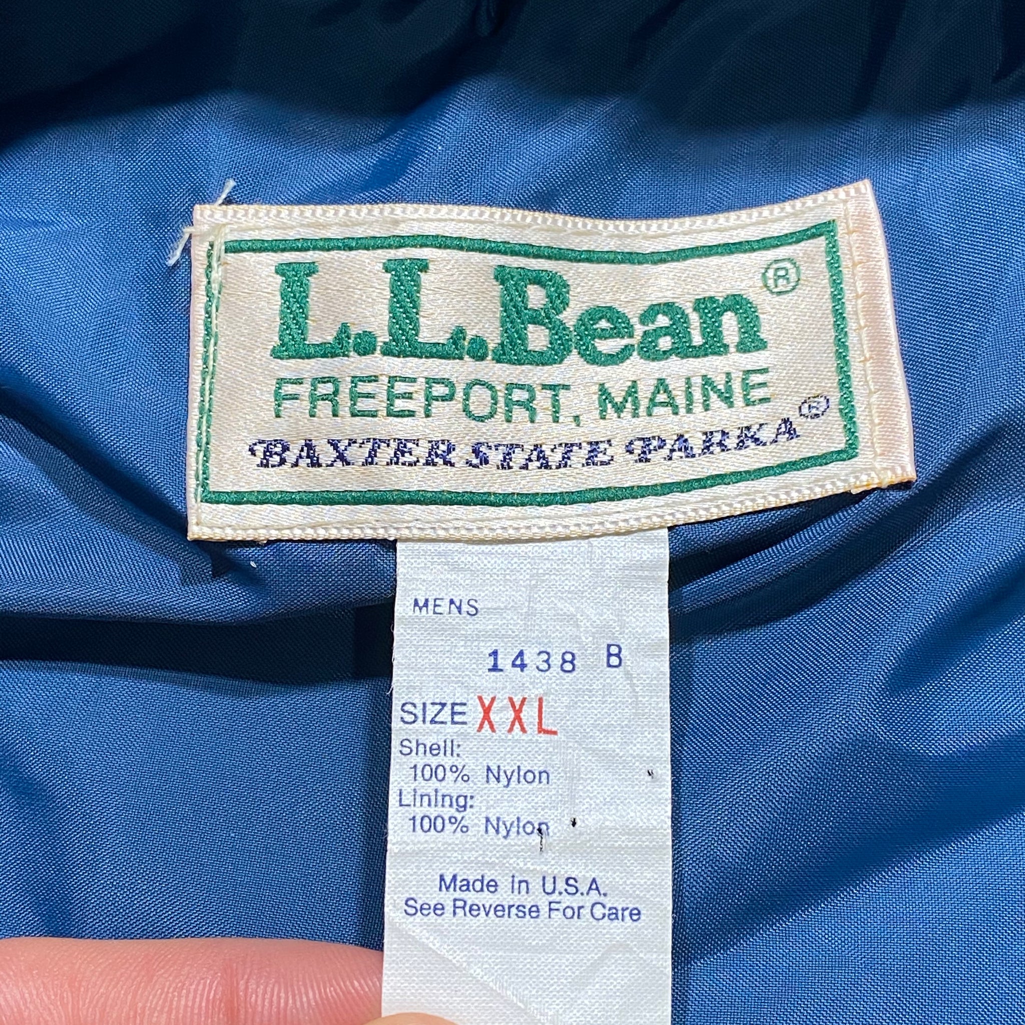 80s Ll bean baxter state parka jacket XXL – Vintage Sponsor