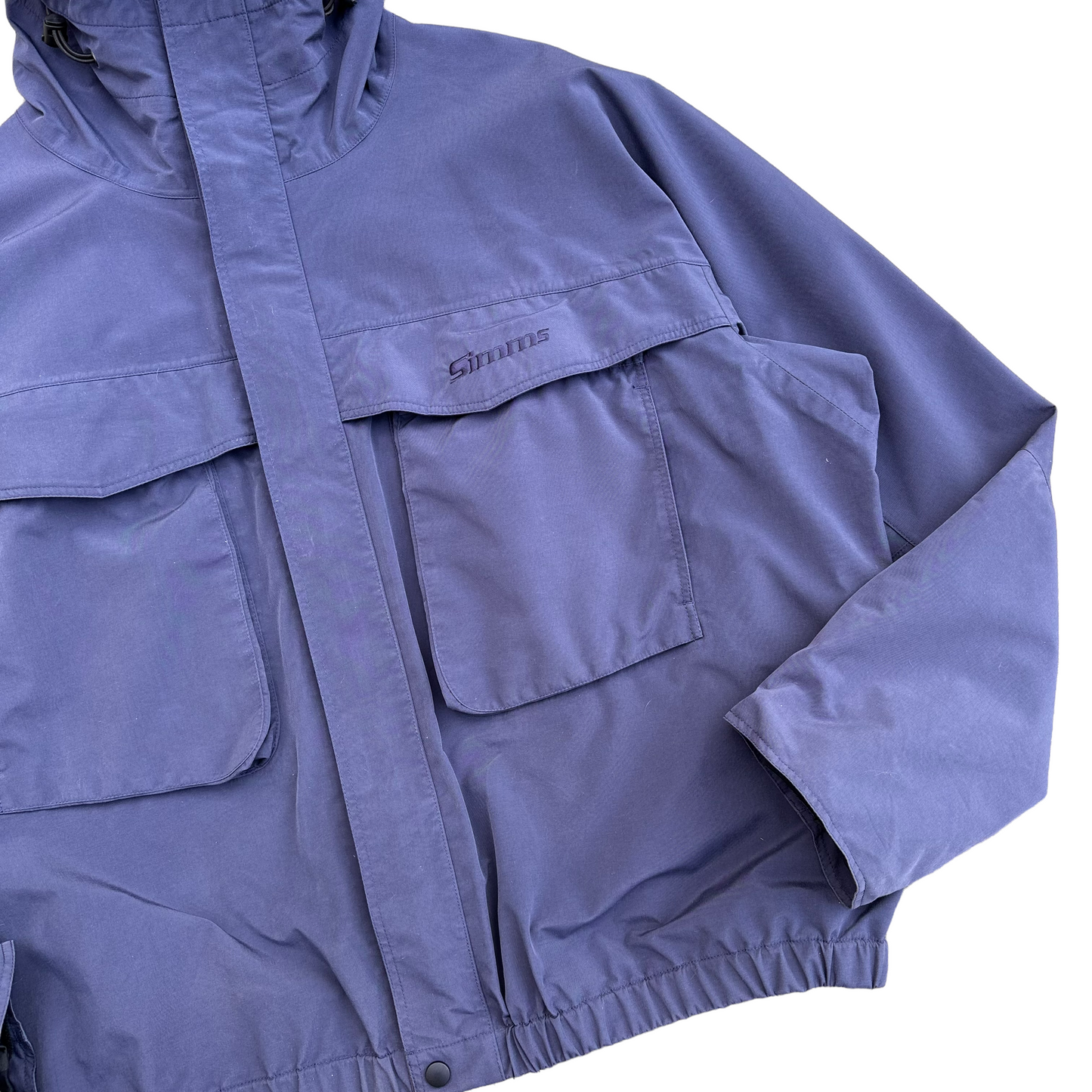 90s Simms dry coat wading jacket XL