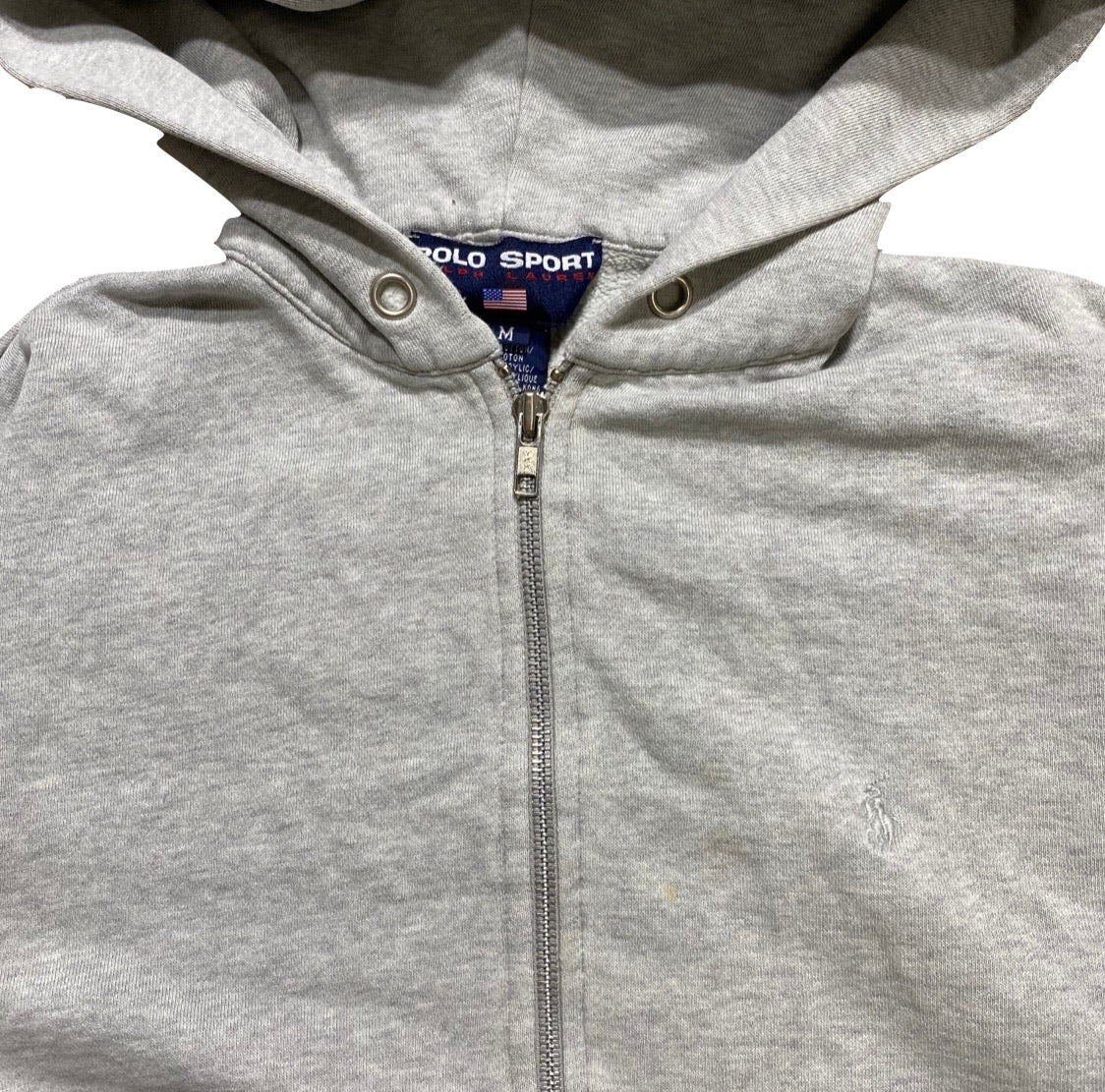 90s Polosport zip hood. women’s medium