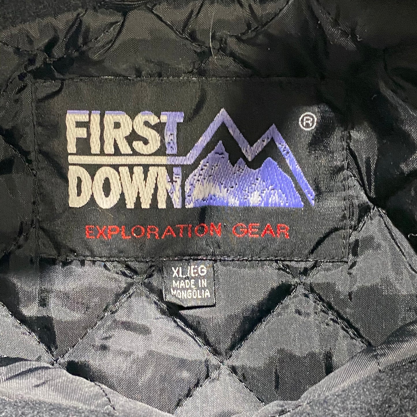 First down ski jacket. XL