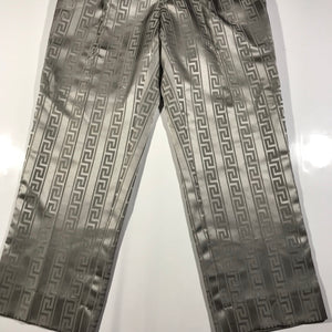 Versace print metallic pants sz36