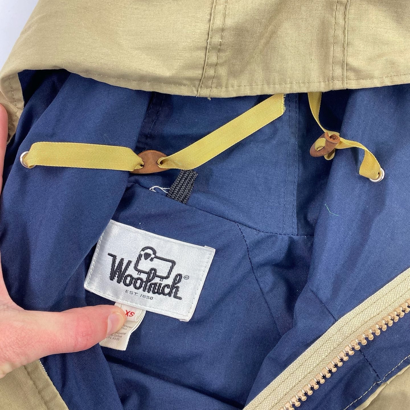 80s Woolrich field jacket. XS