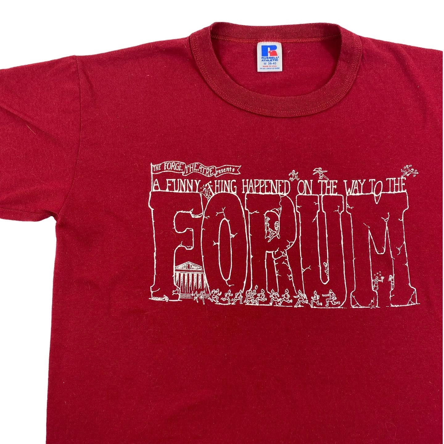 80s The forge theatre tee. medium